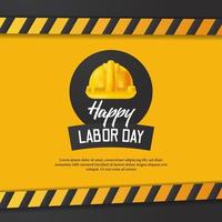 Happy labor day design vector