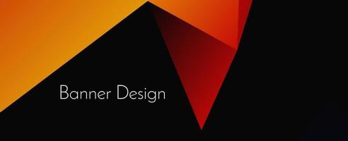 Fondo de banner de diseño decorativo geométrico elegante abstracto vector