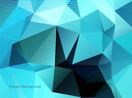 Modern colorful geometric polygon background vector