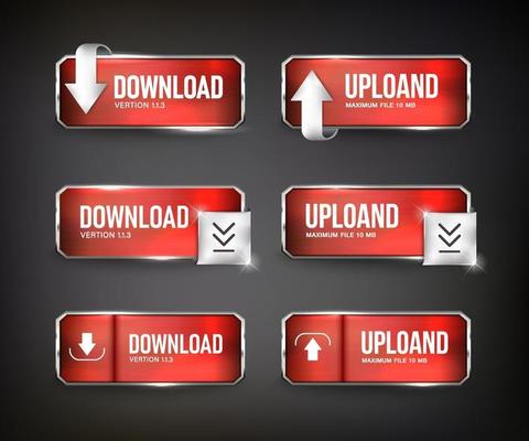 Red Web Button Vector Art, Icons, and Graphics for Free Download