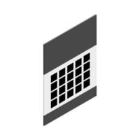 Isometric Calendar On Background vector
