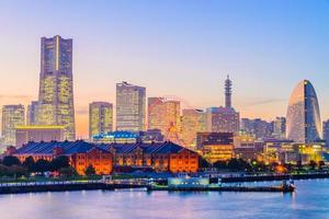 Yokohama city skyline, Japan photo