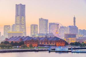 Yokohama city skyline, Japan photo