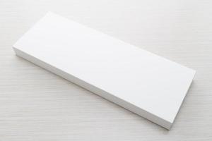 caja blanca para maqueta foto