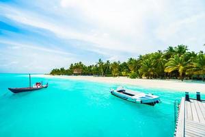 Beautiful Maldives island photo