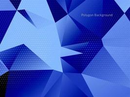 Abstract polygonal triangles colorful background vector