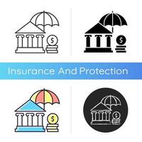 Social insurance icon vector