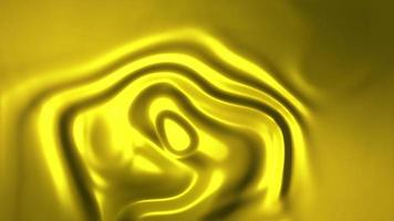 Flowing golden liquid abstract background