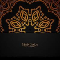 Abstract beautiful luxury mandala decorative background vector