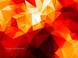 Modern geometric triangle polygon background vector