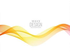 colorful motion wave style abstract background vector