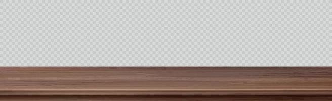Large table top solid wood texture background - Vector