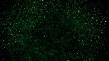 Abstract Background with Dust Particles that Are Splitting and Ejecting