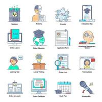 Education and Study Elements vector