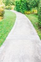 Garden path way photo