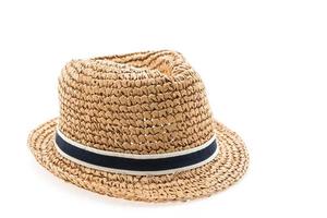 Straw hat for man photo