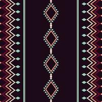 Ethnic Seamless pattern aztec tribal art fabric print, home decoration, wallpaper, cloth. vector