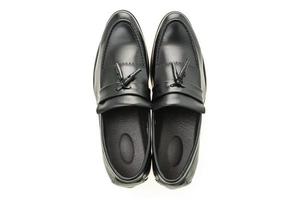 Beautiful luxury and casual leather men shoes photo