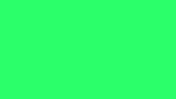 effetto linea di velocità artica di animazione su sfondo verde. video