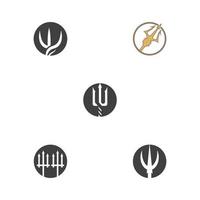 Set of Trident Logos vector