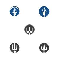 Set of Trident Logos vector