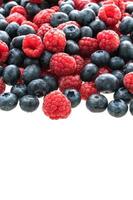 Blueberry and Rasberry fruit photo