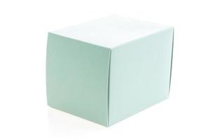 Mock up paper box photo