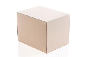 Mock up paper box photo