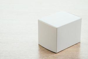 Mock up paper box photo