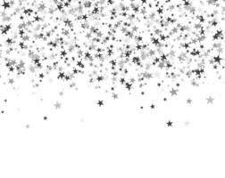 Glitter pattern made of stars vector