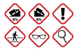 set of sign information symbol jonit safety in vector eps10
