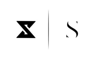 Letter S logo design template vector illustration