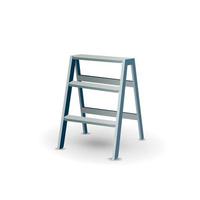 Stepladder isolated on white background for your creativity vector