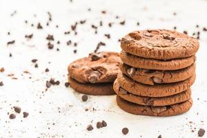 galletas con chispas de chocolate foto