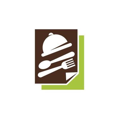 Restaurant Service Abstract Logo Template Symbol Icon