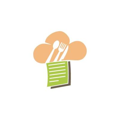 Restaurant Service Abstract Logo Template Symbol Icon