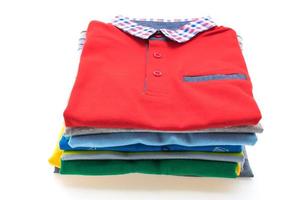 Stack of T Shirt and Polo photo