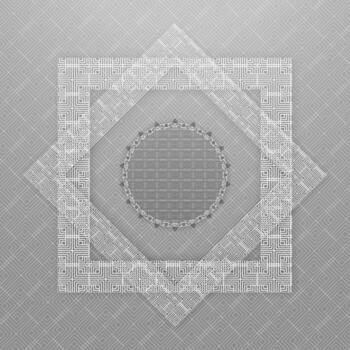 fondo de patrón geométrico abstracto vector