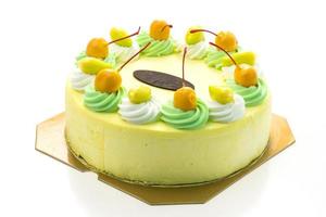 Ice cream mango cake photo