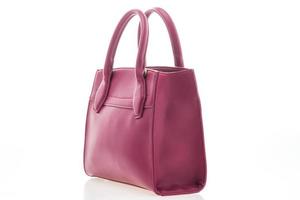 Beautiful luxury and elegance purple women handbag photo