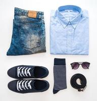 Beautiful fashion clothes set for men photo