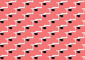 Vector texture background, seamless pattern. Hand drawn, red, white, black colors.