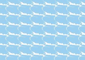 Vector texture background, seamless pattern. Hand drawn, blue, white colors.