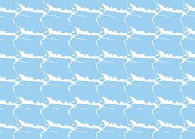 Vector texture background, seamless pattern. Hand drawn, blue, white colors.