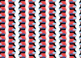 Vector texture background, seamless pattern. Hand drawn, red, blue, black, white colors.