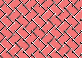 Vector texture background, seamless pattern. Hand drawn, red, black, white colors.
