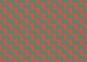 Vector texture background, seamless pattern. Hand drawn, green, red colors.