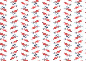 Vector texture background, seamless pattern. Hand drawn, red, blue, white colors.