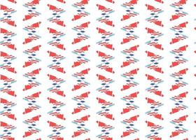 Vector texture background, seamless pattern. Hand drawn, red, blue, white colors.