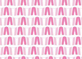 Vector texture background, seamless pattern. Hand drawn, pink, white colors.